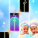 Cover Image of Download Vlad and Niki Piano Tiles Game 1.0 APK