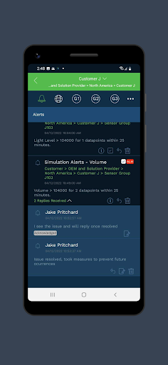 FacilityConneX Voice Mobile Screen 3