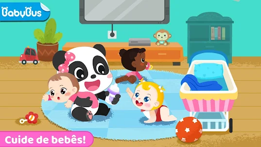 Jogos Panda: Cuide das Bebês