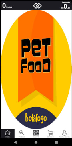 Android application PET Food RIO screenshort