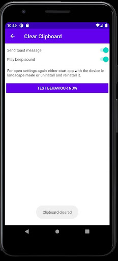 Clear Clipboard Screen 2
