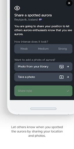 hello aurora forecast app