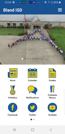 Bland ISD Screen 2