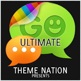 GO SMS Theme Ultimate Dark icon