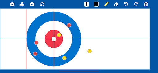Curling Tactic Board Screen 2