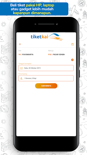 Tiket Kereta Api Online Screen 2