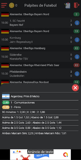 Palpites de Futebol Screen 3