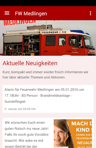 Feuerwehr Medlingen Screenshot 1 - AppWisp.com