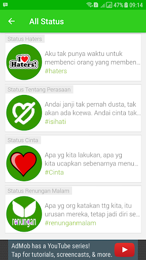 Status WA Lengkap Keren Lucu