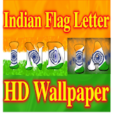 Indian Flag Letter HD Wallpaper icon