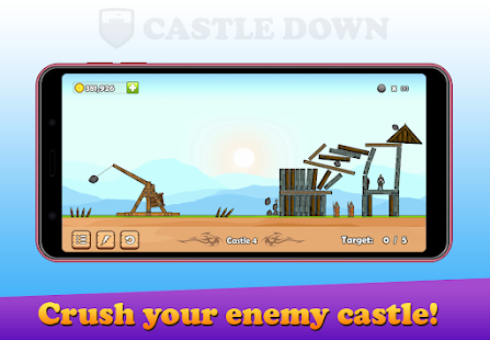 Castle Down: Tower Destroyer apkmartins screenshots 1