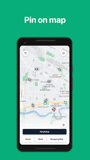 Android application iCAB Winnipeg screenshort