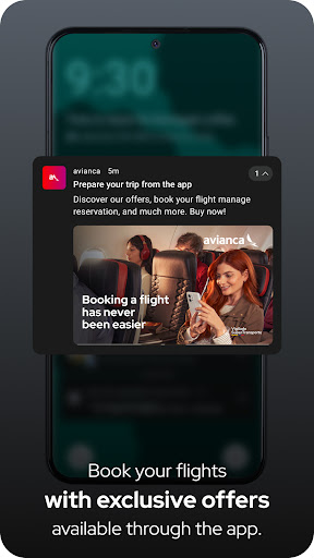 Screenshot of avianca