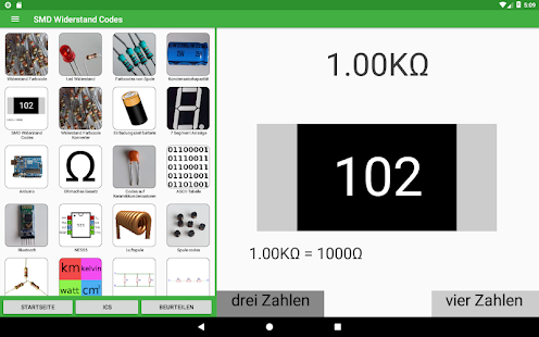 Electronics Toolkit Ekran görüntüsü