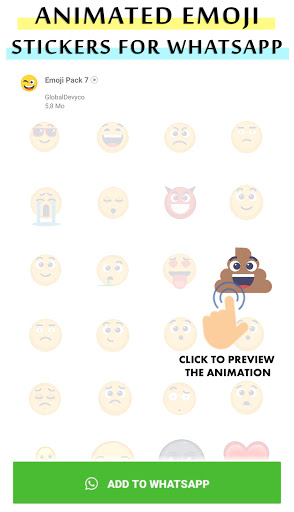 Animated Emoji Stickers 2022 Screen 3