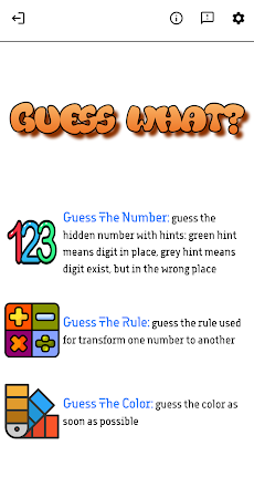 Game screenshot Guess What?‒Math & Color Games mod apk