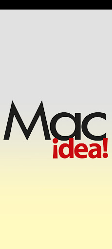 Android application Mac Idea! screenshort