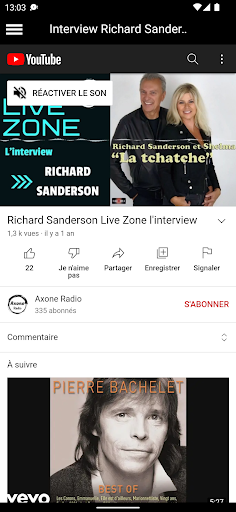Axone radio Screen 3