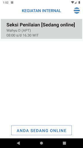 KPKNL JAYAPURA - Online APT Screen 2