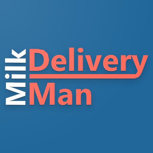 Milk Delivery Man (MDM) logo