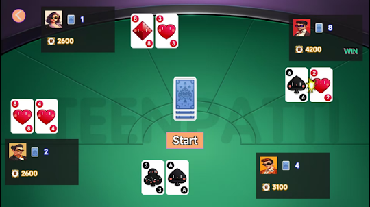Teen Patti Vira:3 Patti Club