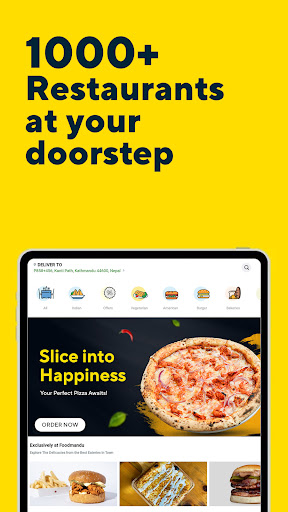 Screenshot of Foodmandu