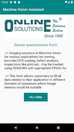 Machine Vision Assistant Screen 3