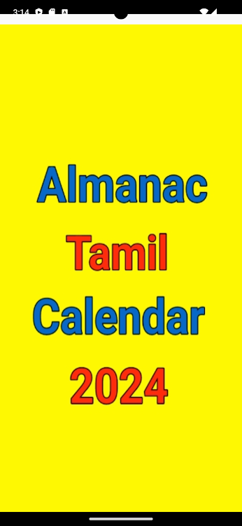 Almanac tamil calendar 2024 - 1.0 - (Android)