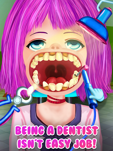 Android application Dentist ASMR Salon Doll Games screenshort