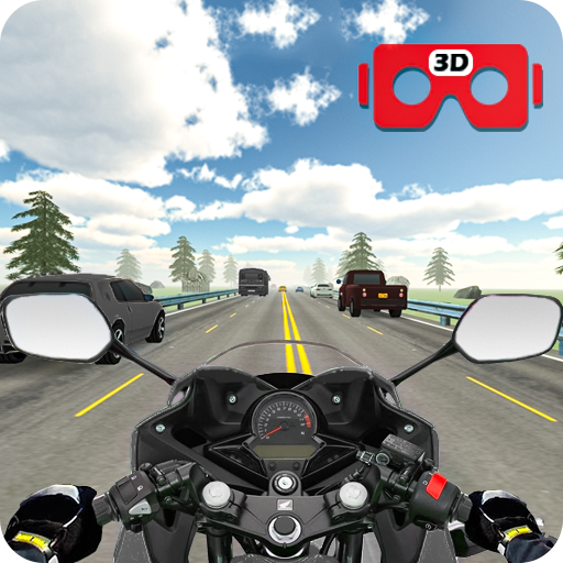 VR Highway Traffic Bike Racer  Icon