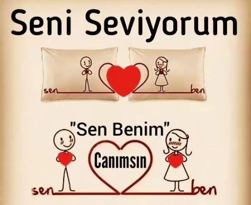 Seni Seviyorum Resimli