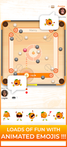 Orange Carrom Screen 3