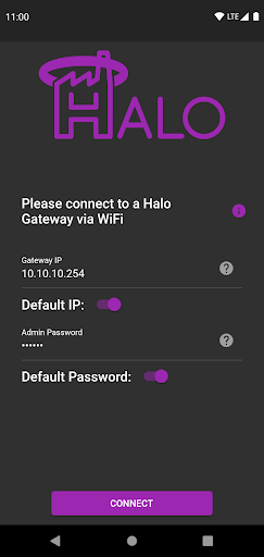 Android application Halo for Niagara 4 screenshort
