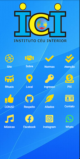 Android application Instituto Céu Interior screenshort