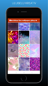 Glitter live wallpaper glitzy