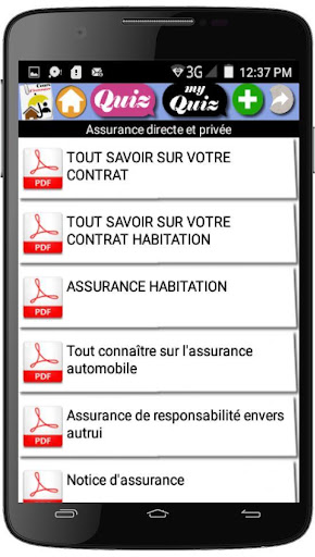 Cours d Assurance Screen 2