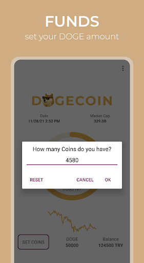 Dogecoin price Screen 3
