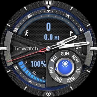 Android application TicWatch Blue Light screenshort