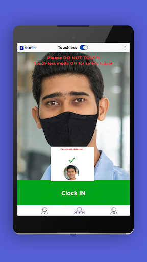 Truein Kiosk (NOT for Staff) Screen 3