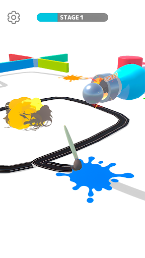 Android application Doodle Art Run screenshort