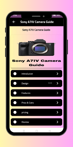 Sony A7IV Camera Guide