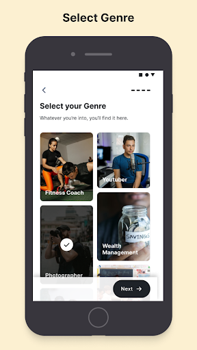 Create your own app Screen 2
