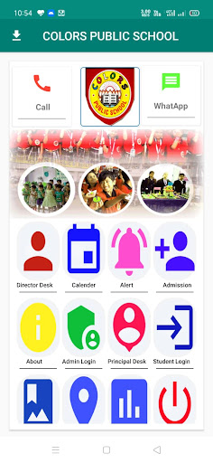 Android application COLORS PUBLIC SCHOOL screenshort