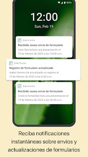 Formulario Móvil - Zoho Forms Screenshot