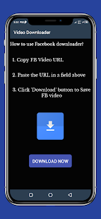 Video Downloader For Facebook-Video Saver 1.0 APK + Mod (Unlimited money) untuk android