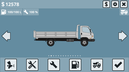 Mini Trucker - 2D offroad truck simulator 1.5.3 screenshots 1