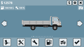 Mini Trucker - 2D offroad truck simulator 1.7.4 poster 0