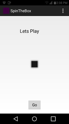 Android application SPIN THE BOX screenshort