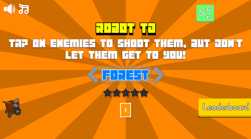 Android application Robot TD screenshort