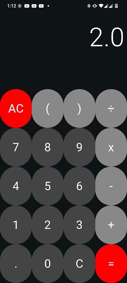#1. SimpleCalc - Basic Calculator (Android) Bởi: MarshSoft